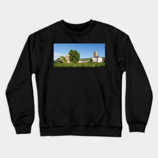 Brömserburg, Niederburg, Boosenburg, Oberburg, Rüdesheim, Rhine Crewneck Sweatshirt